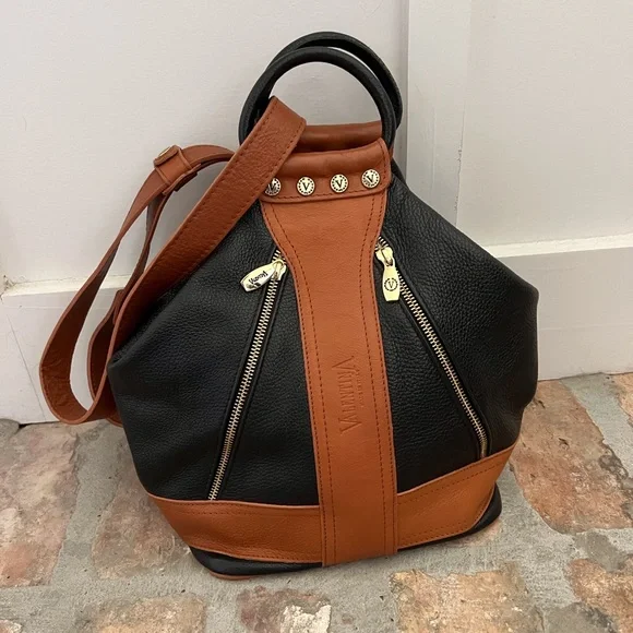 Valentina Convertible Sling Bag Valentina | Bags | Valentina Leather Nwot Convertible Sling  main image 4